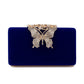 Women's Diamond Dinner Bow High-grade Veet Banquet Evening Bags