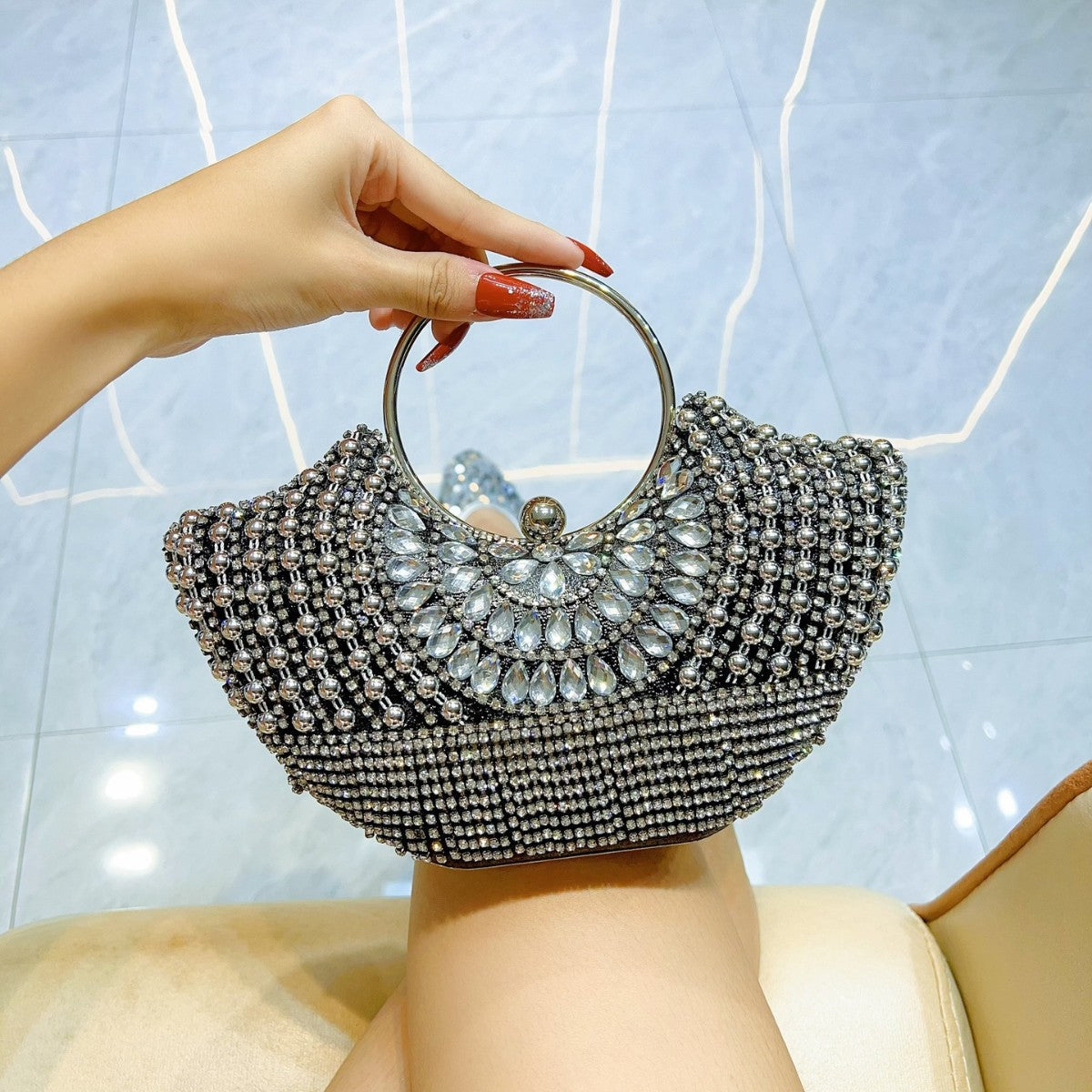 Women's Classic Versatile Dinner Banquet Princess Handbags