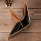 Men's Capacity Retro Crazy Horse Leather Genuine Cattlehide Surface Men's Wallets