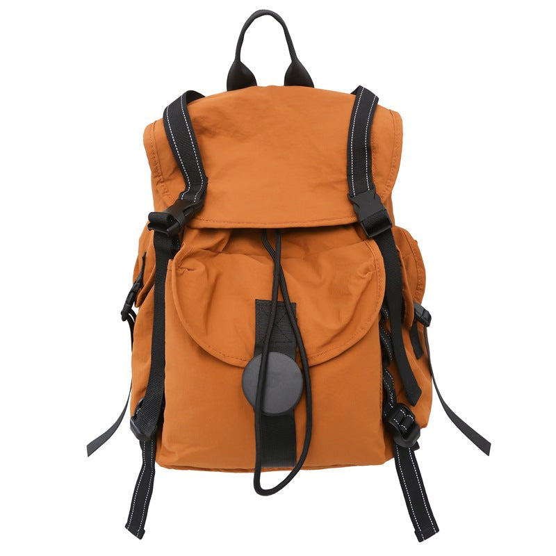 Women's & Men's & Leisure Cargo Style Simple Camp Backpacks