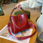 Oil Wax Leather Simple Large Capacity Crossbody Bags
