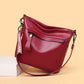 Women's Fashionable Korean Style Soft Leather Large Capacity Crossbody Bags