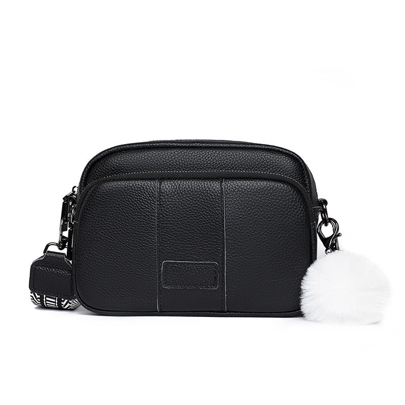 Women's Genuine Leather Trendy Fashion Simple Top Crossbody Bags
