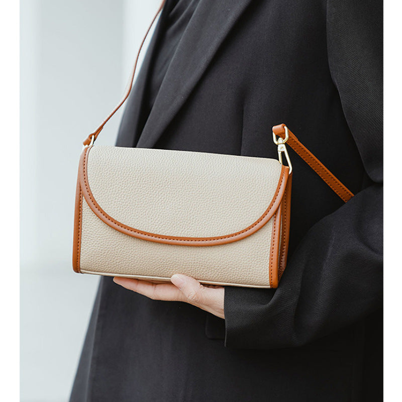 Women's Contrast Color Niche Style Light Luxury Very Bags