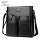 Men's Leather Hanging Large Capacity Commuter Bags