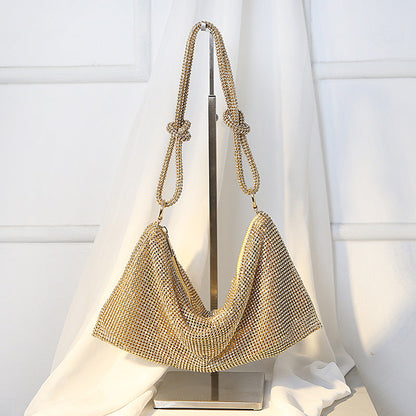 Women's Handmade Full Rhinestone Dinner Party Banquet Evening Bags