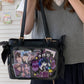 Two-dimensional Ribbon Transparent Cartoon Go Out Shoulder Bags