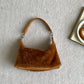 Women's Furry High Sense Underarm Fashion Plush Portable Shoulder Bags