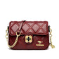 Women's Rhombus Fashion Classic Style Rotating Chain Crossbody Bags