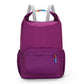 Women's One Two Shoulders Fashion Simple Nylon Sports Backpacks