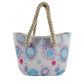 Women's Beach Candy Color Woven Hemp Rope Bags