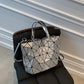 Women's Solid Color Diamond Plaid Geometric Pattern Handbags