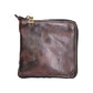Leather Retro Short Vegetable Tanned Washed Cowhide Unique Men's Wallets
