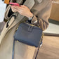 Women's Fashion Genuine Leather Boston First Layer Crossbody Bags