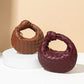 Women's Woven High-grade Mini Knotted Croissant Handmade Handbags