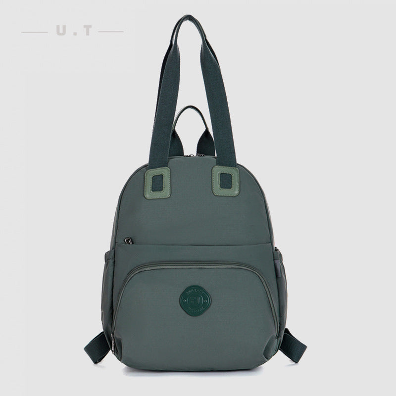 Women's Fashion Dry Wet Separation Waterproof Round Backpacks
