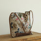 Women's Cool Linen Retro Floral Lightweight Shoulder Bags