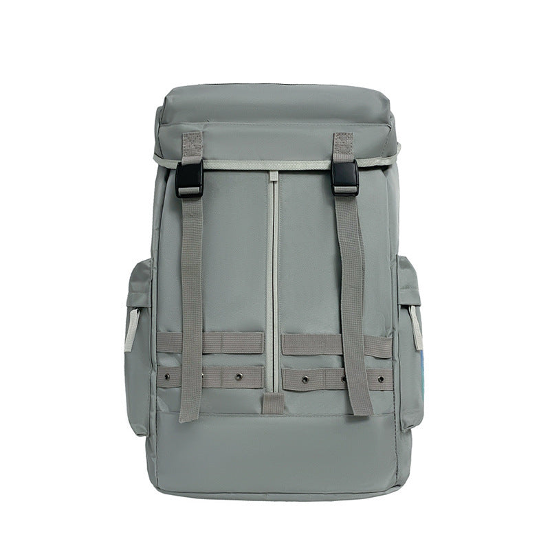 Men's Fashion Korean Leisure Design Personality Large Backpacks