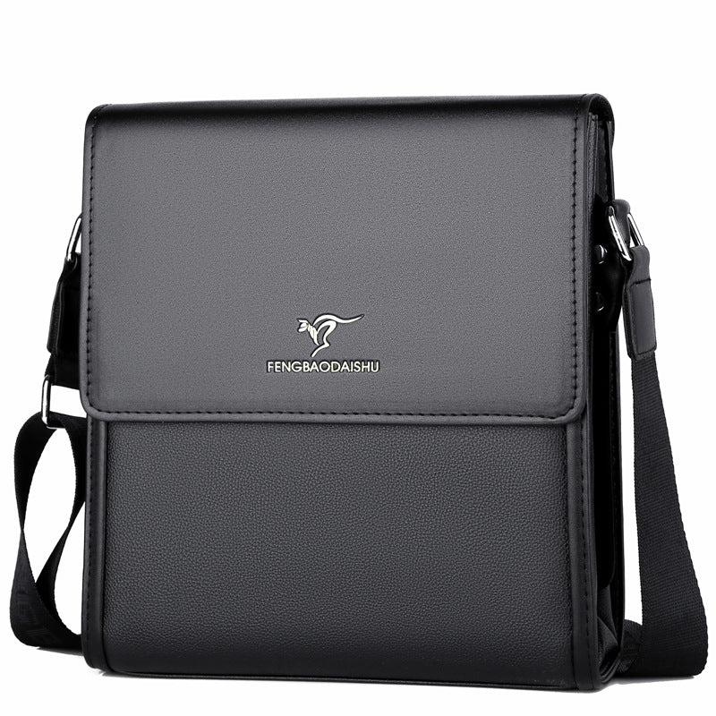 Men's Single Large Capacity Business Horizontal Vertical Men's Shoulder Bags
