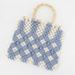 Women's Woven Trendy Mori Style Bamboo Worker Cotton Handbags