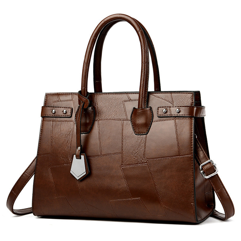 Women's Comfortable Stitching Large Capacity Commuter Tote Bags