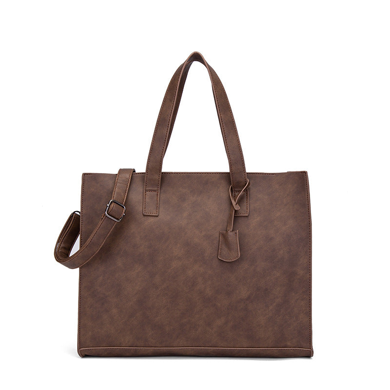Men's Korean Style Horizontal Fashion Leather Men's Handbags