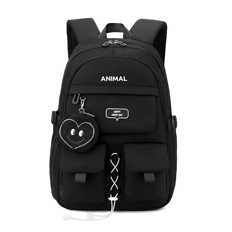 Korean Style High Quality Junior's Large Capacity Middle School Students' Schoolbags