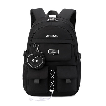 Korean Style High Quality Junior's Large Capacity Middle School Students' Schoolbags