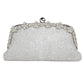 Women's Holding Dinner Flower Decorations Banquet Clutch Evening Bags