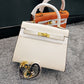 Layer Cowhide Kelly Large Capacity Female Fashion Handbags