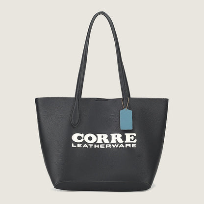 Women's Trend Large Capacity Totes Letter Printing Shoulder Bags