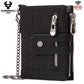 Men's Paul First Layer Cowhide Multiple Slots Genuine Leather Men's Wallets
