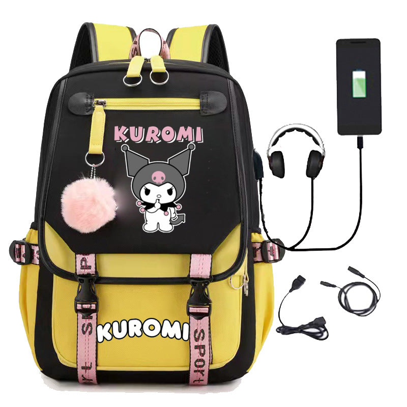Junior High Boys Primary Large Capacity Middle School Students' Schoolbags
