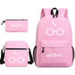 Harry Potter College Badge Pencil Three-piece Backpacks