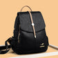Women's Fashion Large Capacity Soft Leather Mother Backpacks