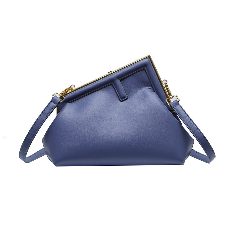 Women's Glamorous Fashion Retro Textured Triangle Bags