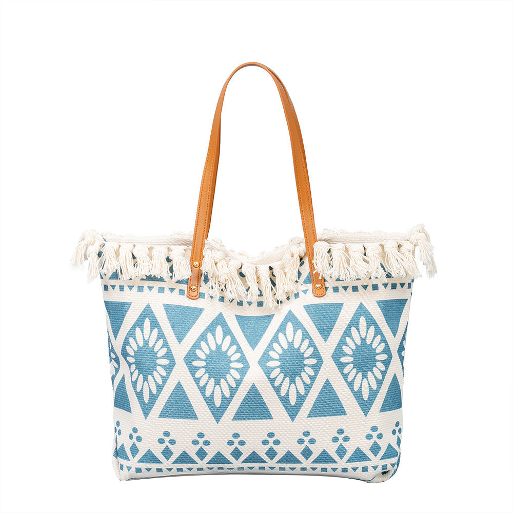 Creative Commuter Canvas Bohemian Ethnic Print Shoulder Bags
