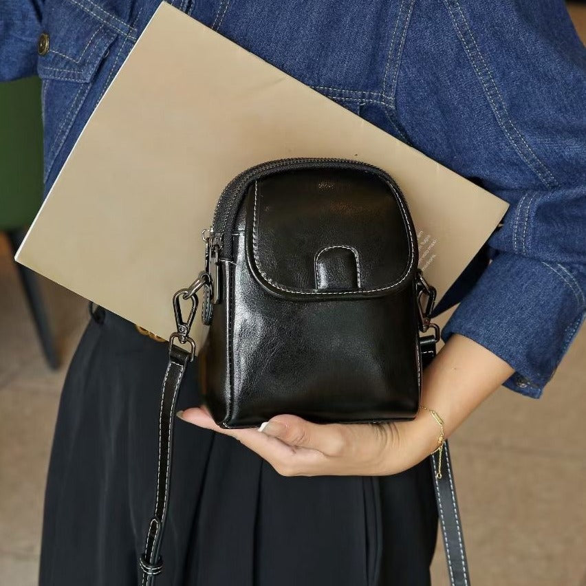 Women's Genuine Leather Fashion Trendy Soft Versatile Bags