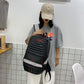 Women's & Men's & Trendy Cool Cement Burst Crack Basketball Backpacks