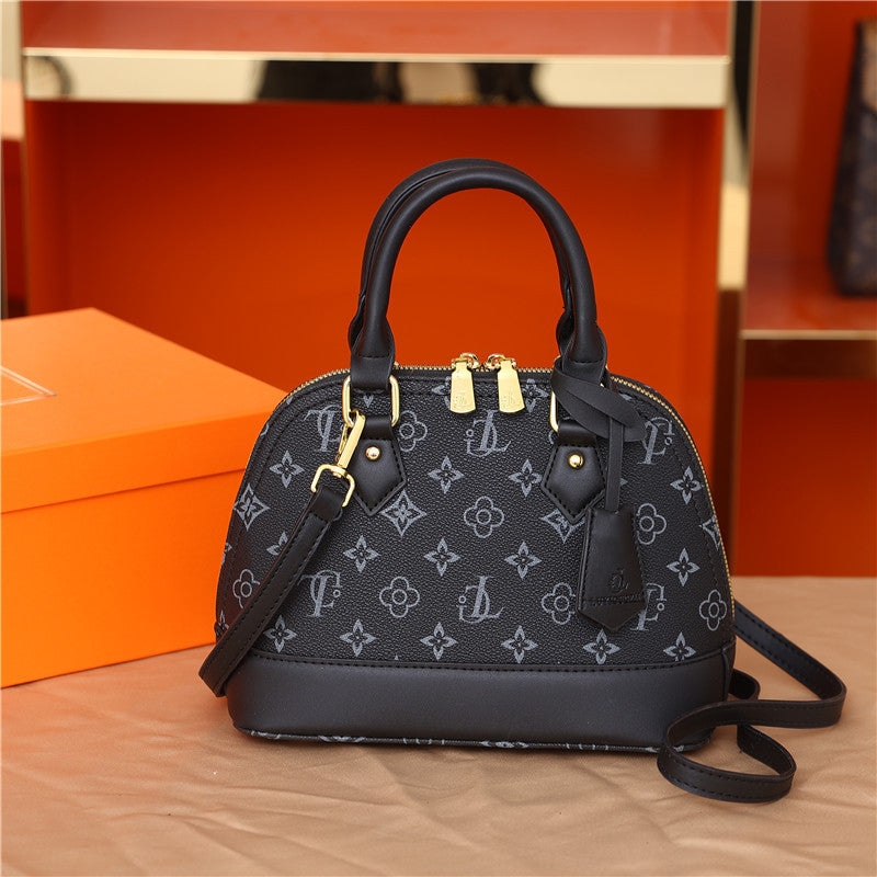 Women's Good-looking Fashion Printed Classic Shell Commute Small Square Bags