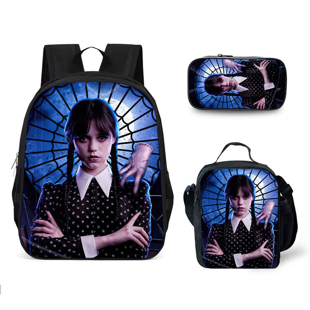 Children's Primary Pencil Lunch Three-piece Set Elementary School Students' Schoolbags