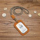 Certificate With Lanyard Badge Entry Exit Card Holder