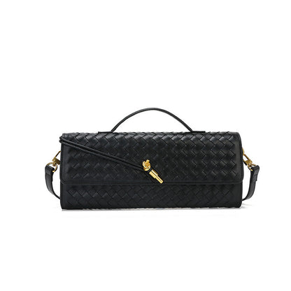 Women's French Stick File Horizontal Hand Autumn Woven Crossbody Bags
