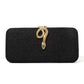 Women's Elegant Snake Shiny Banquet Party Club Evening Bags