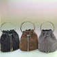 Women's Rhinestone Summer Affordable Luxury Fashion Leisure Bucket Bags