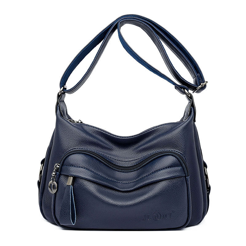 Women's Western Style Mother Versatile Simple Large Crossbody Bags