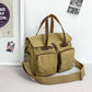 Men's Large Capacity Canvas College Style Trendy Men's Messenger Bags