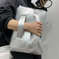 Pattern Strap Clutch Large Capacity File Handbags