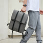 French Male Leather Large Capacity Trendy Wild Leisure Backpacks