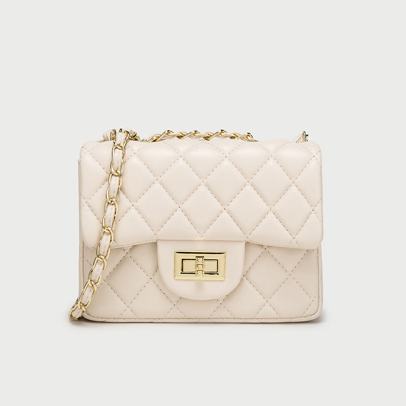 Women's Unique Versatile Rhombus Chain Style Shoulder Bags
